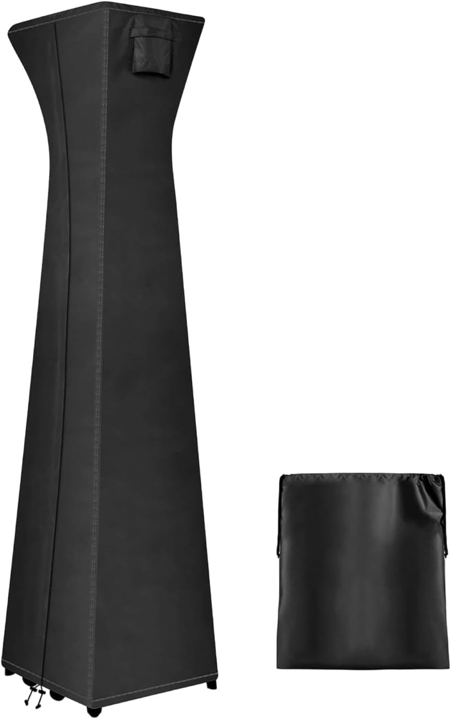 Outdoor Patio Heater Cover - Waterproof Uv-Resistant Protector with Zipper,Outside Stand up Patio Heater Cover | for Lawn Deck Backyard Garden Yard