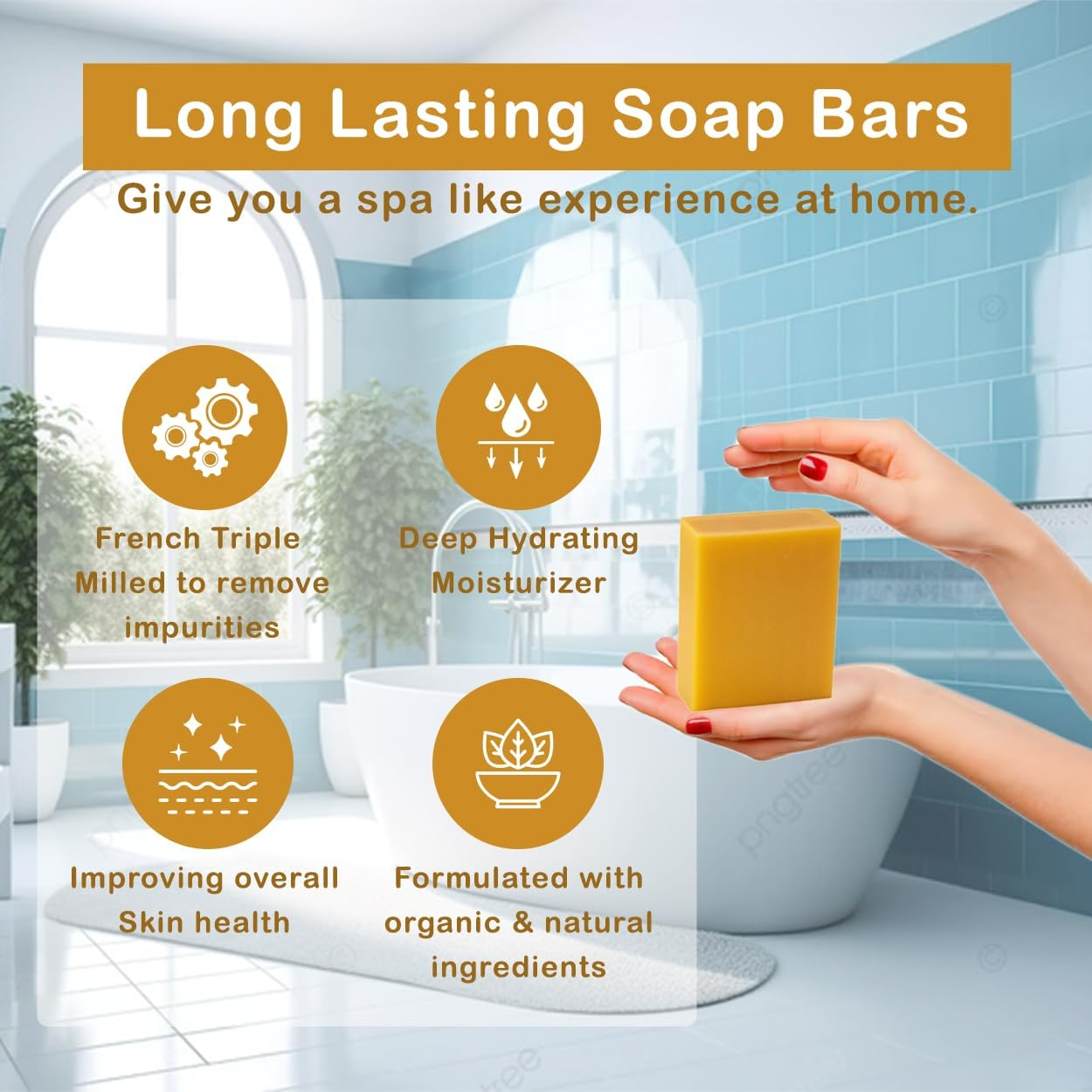 Australian Natural Soap - Manuka Honey (12 Bars), Enriched with Shea Butter, Triple-Milled (Twice), Creamy & Rich Lather