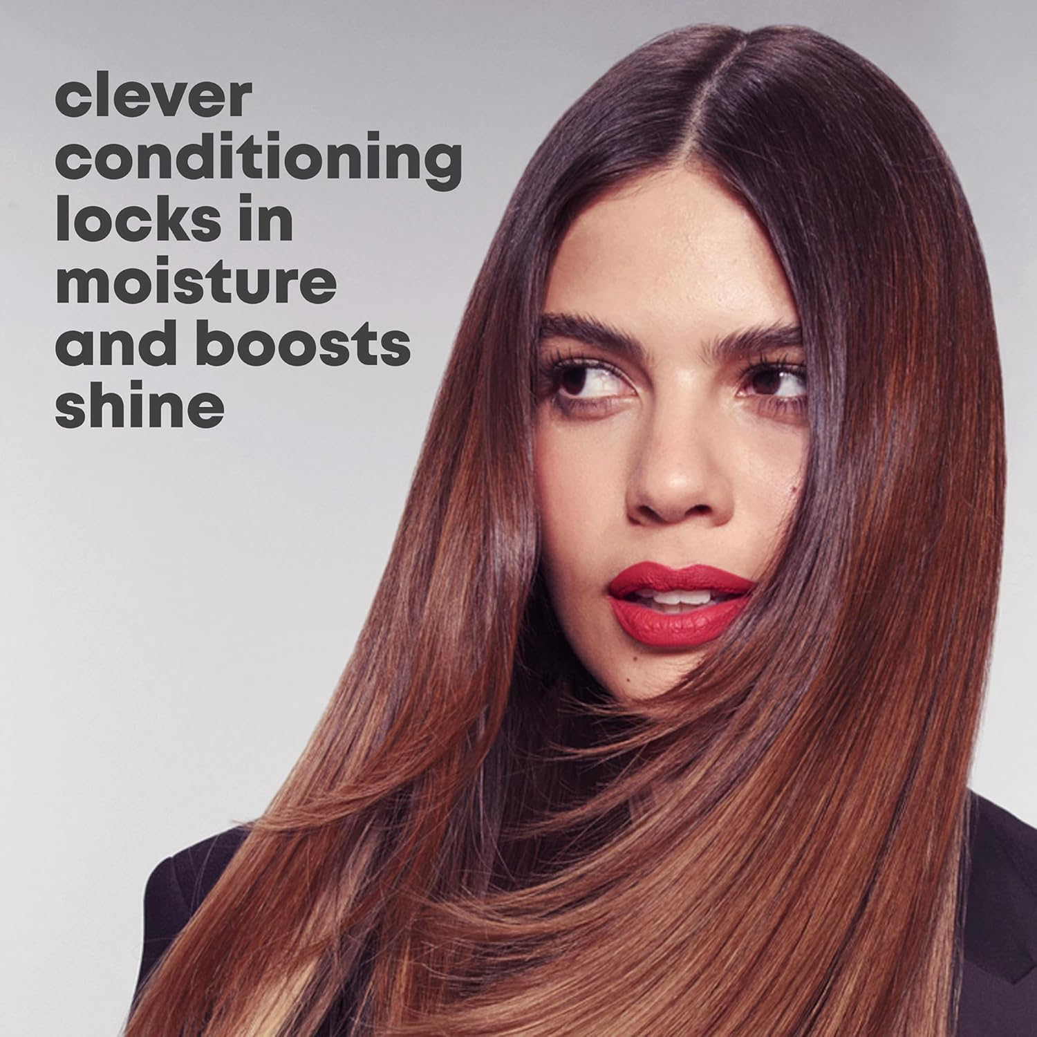 Revamp Progloss Ion Shine Ceramic Hair Straightener with Ion Technology for Frizz-Free Results Enriched with Progloss Smooth Keratin, Argan and Coconut Oil, Various Heat Levels - White image number 1