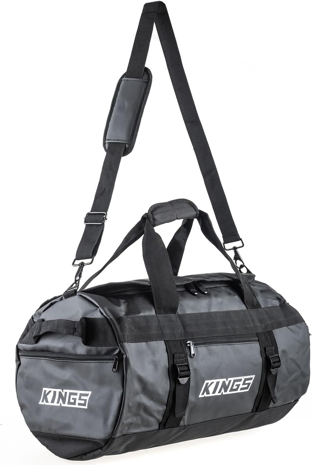 Kings 80L Extra-Large PVC Duffle Bag Water Resistant Heavy Duty 600D Polyester image number 3
