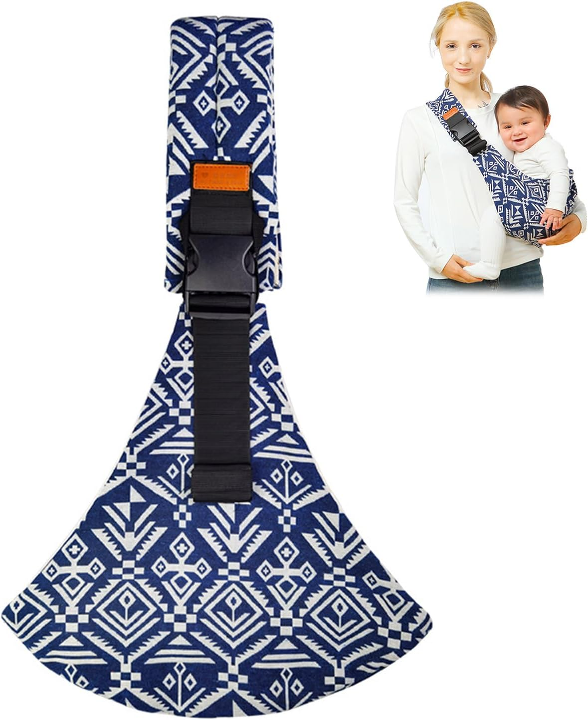 Baby Sling Carrier,Toddler Carrier, 2025 New Baby Sling,Portable and Lightweight Sling,Non-Slip Hip Seat Carrying 10-30Lbs(Black)