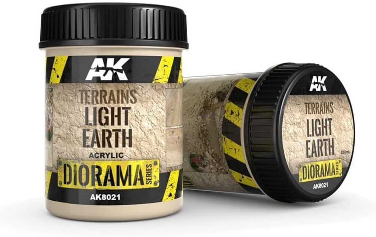 AKI Diorama Effects - Light Earth Terrain 250Ml