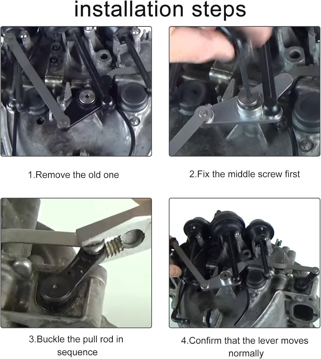3Mirrors Intake Manifold Swirl Air Flap Runner Repair Kit Compatible with Mercedes Benz M272 2721402401 V6 Engine M273 273140070164 V8 Engines image number 3