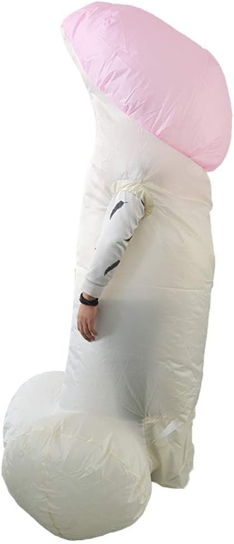 Inflatable Costume Adult, Easy to Wear Explodes Quickly, Fancy Dress Suitable for Halloween, Carnival, Solo Party Cosplay (Penile Costume) image number 1