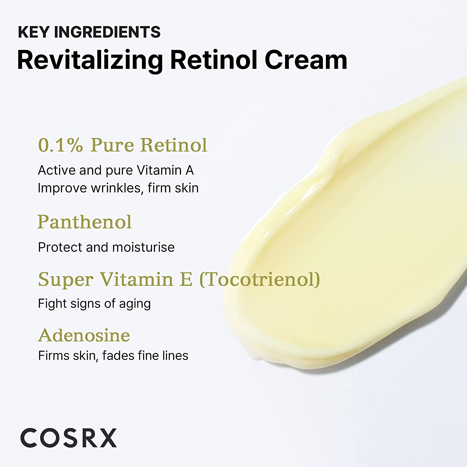 Cosrx the Retinol 0.1 Facial Cream 20 Ml image number 2