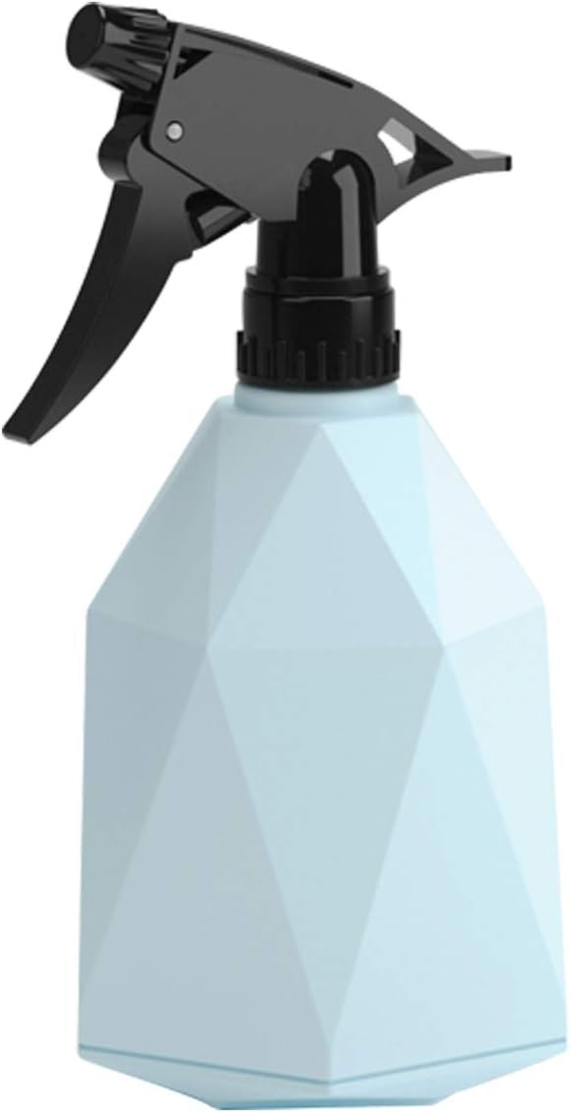 Spray Bottle, Pressure Watering Can, Handheld Spray Bottles, Outdoor Indoor Plant Mister, 0.6L/20Oz Plastic Water Spray Bottle for Garden, Plants, Cleaning, Hairdressing (Blue)
