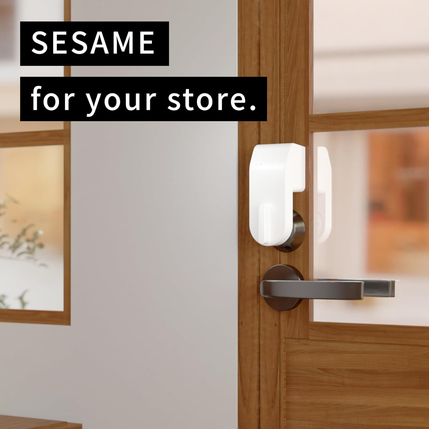 Candyhouse SESAME5PRO Candy House, Sesame 5 Pro (White) Office, Stores, Entryways, Auto-Lock, High Performance, Keys, Smartphone Control, Alexa Google Home, Applewatch, Remote Compatible, No image number 4