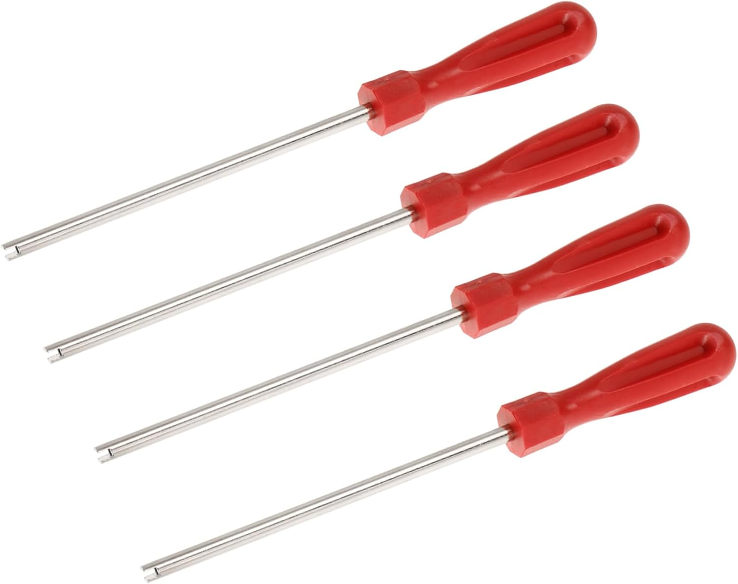 FELTECHELECTR Valve Core Wrench Set 4Pcs Automotive and Bicycle Tire Repair Tools Tire Valve Extension Tool image number 2