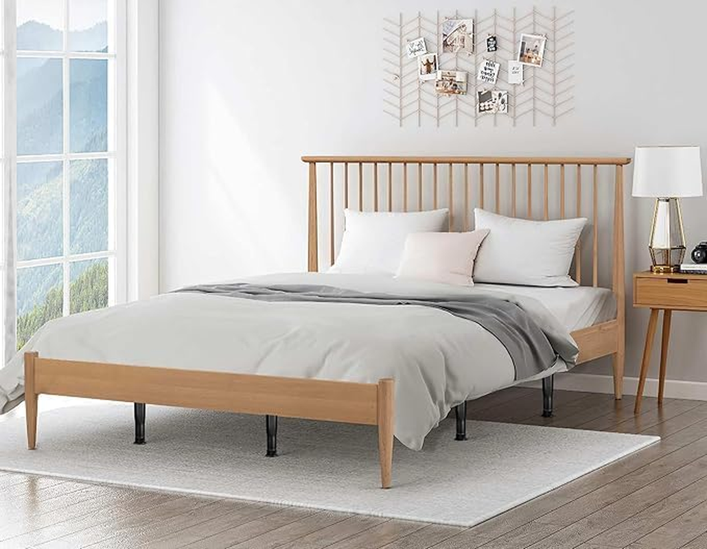 4 Pcs Adjustable Bed Legs Bed Frame Center Support Adjustable Height Support Retainer Bed Riser Bed Center Slat Support Leg for Table Bed Cabinet Bed Frame Feet Hardware Bed Support Legs Hardware image number 5