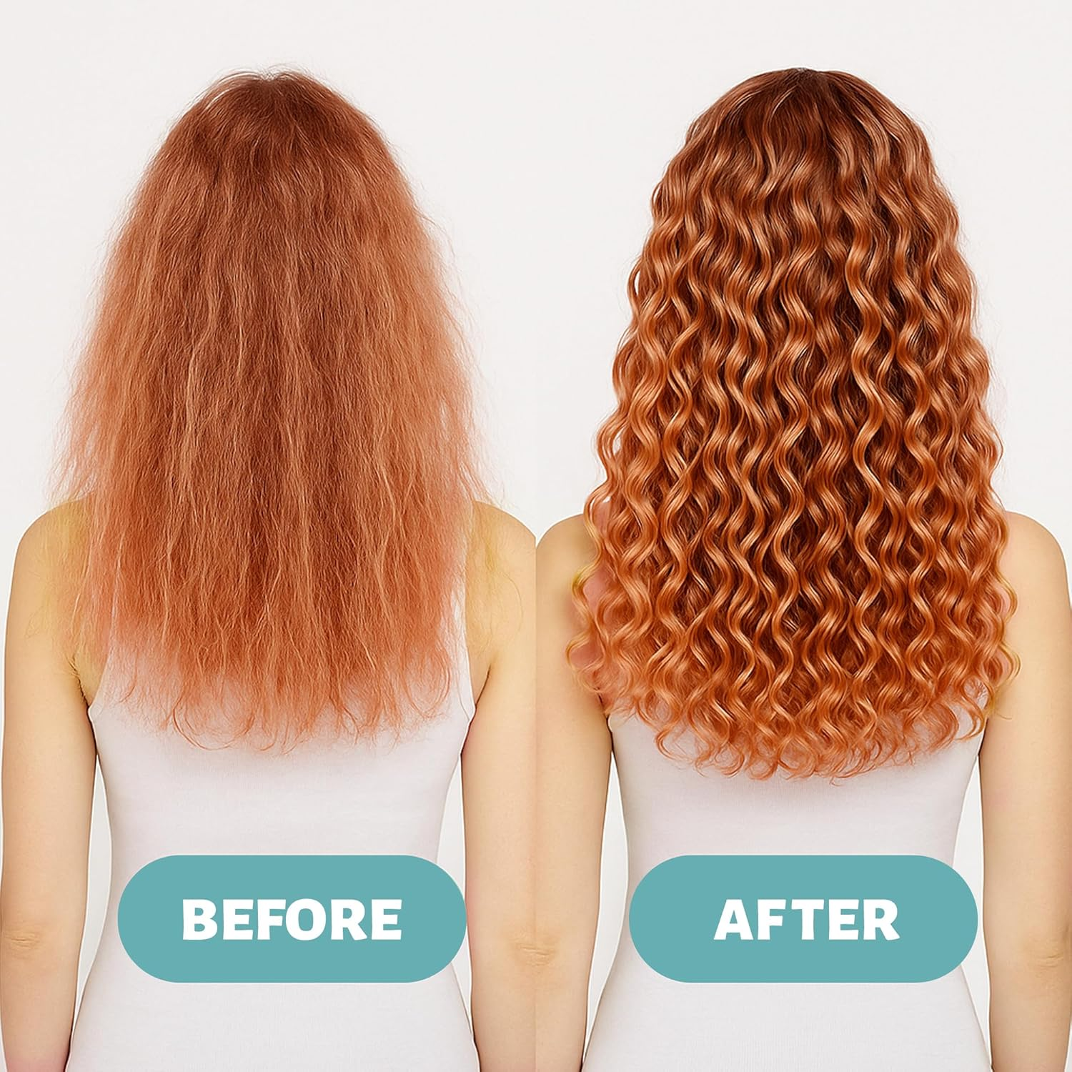 Curl Hair Brush, Comfortable Elastic Curling Brush, Curl Define Styling Brush, Curl Define Styling Brush, Hair Brush for Detangling for Women (Green) image number 5