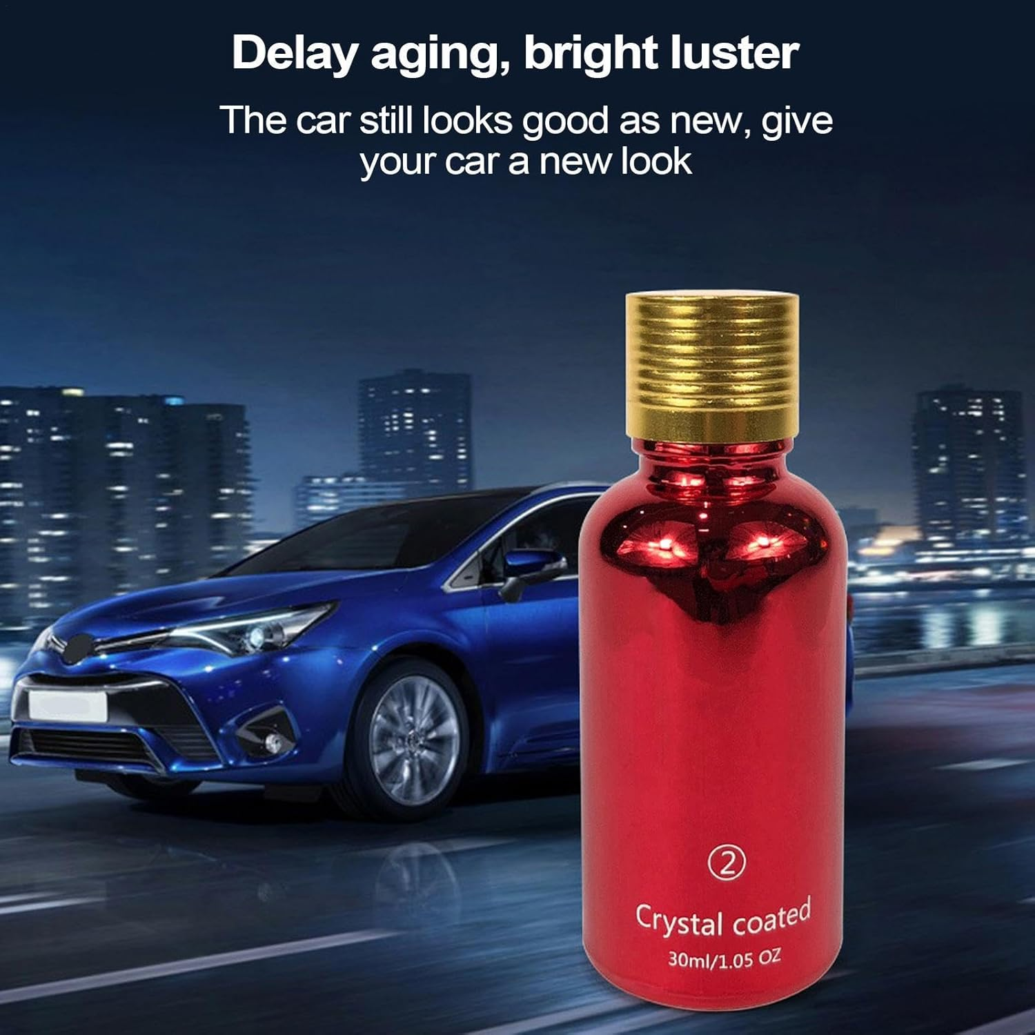 High Protection Quick Car Coating | High Gloss Ceramic Coating for | 30Ml Paint Care Hydrophobic Scratch Remover, Ceramic Coating for Auto Paint image number 1