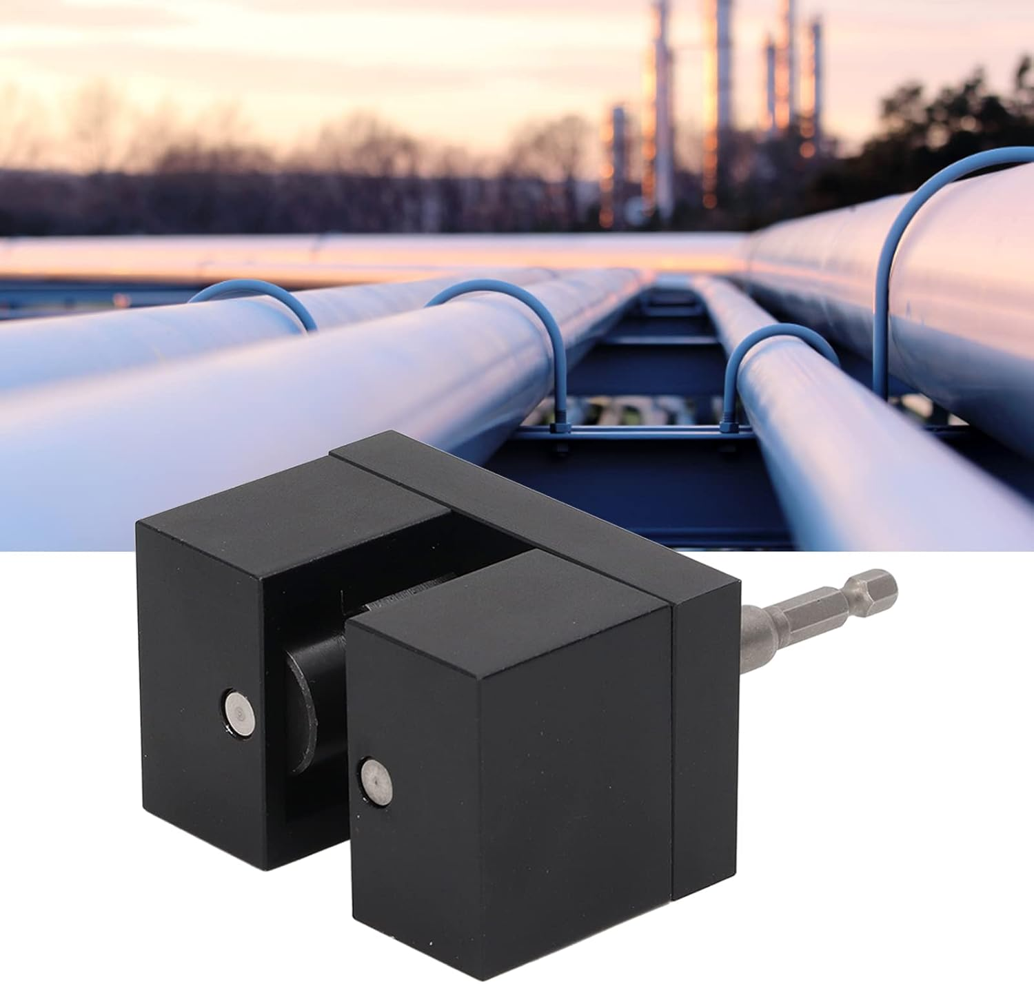 Bewinner Impact Power Assisted Crimper for Sheet Metal Tools &ndash; Heavy Duty Channel Press Tool for Automotive Repair Maintenance | DILWE4GP9Z7MECA image number 1