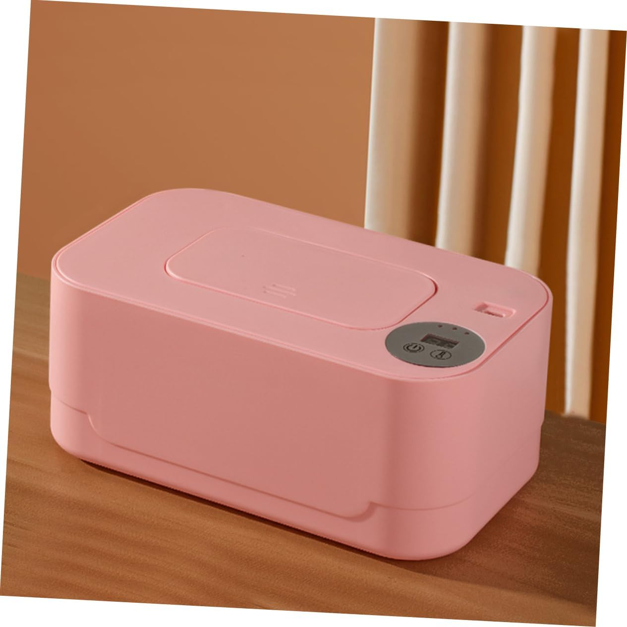 TIDTALEO Car Wipes Warmer Wet Tissue Heater Diaper Wipes Dispenser Portable Towel Warmer Reusable Pouch image number 5