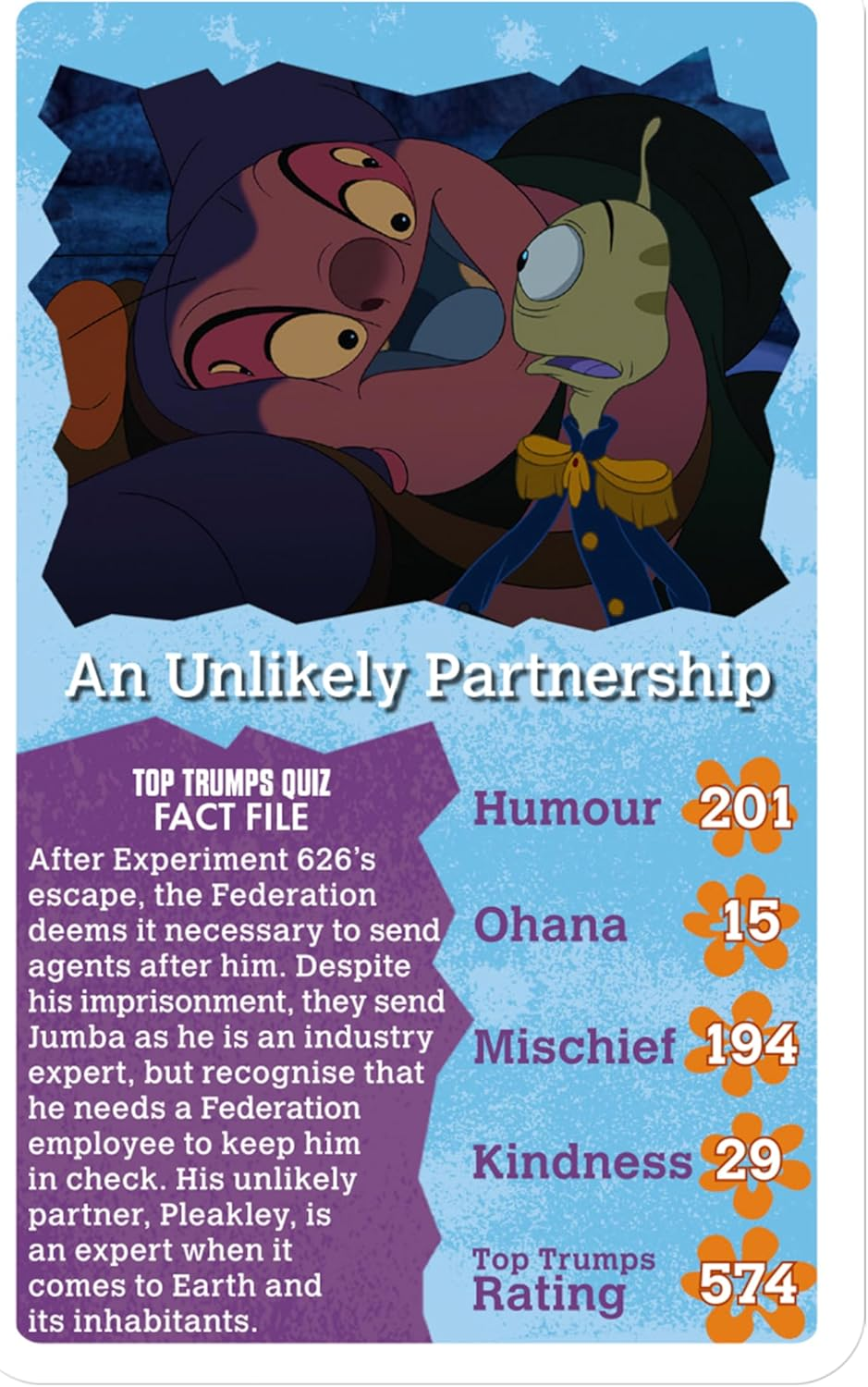 Top Trumps Specials Lilo & Stitch Playing Cards