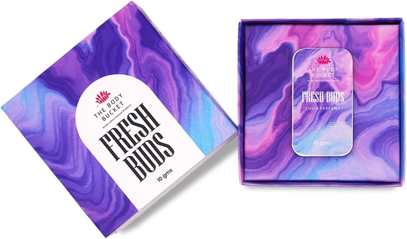 MANTRAMART FRESH BUD Solid Perfume Balm 10G &ndash; Alcohol-Free Fragrance | Compact Pocket Size | Smooth Balm Application | Handmade Perfume | Unisex Gift Option image number 4