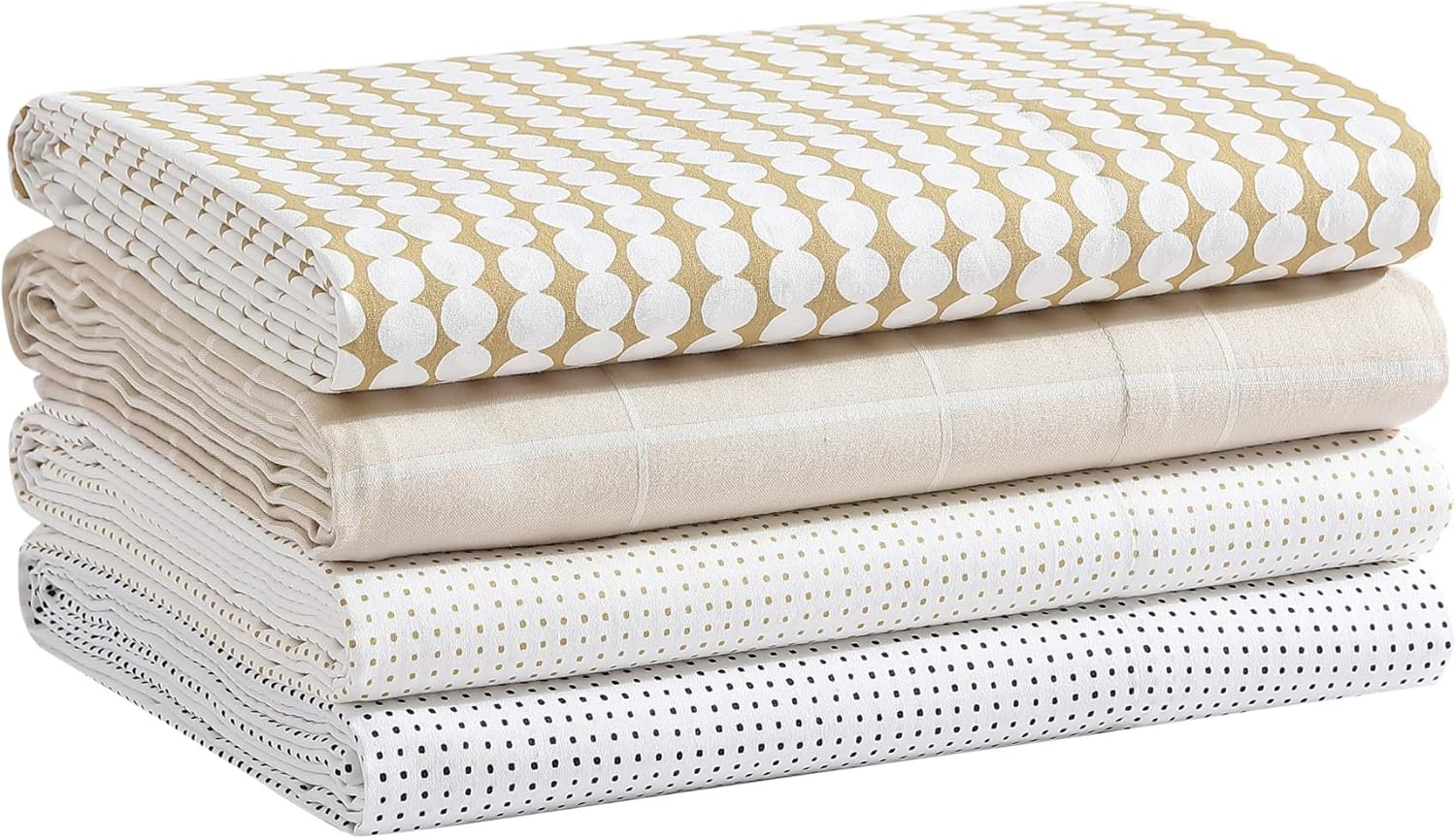 MARIMEKKO - King Sheets, Organic Cotton Bedding Set, Luxuriously Soft & Smooth Home Decor, GOTS Certified (Muru Beige, King) image number 6