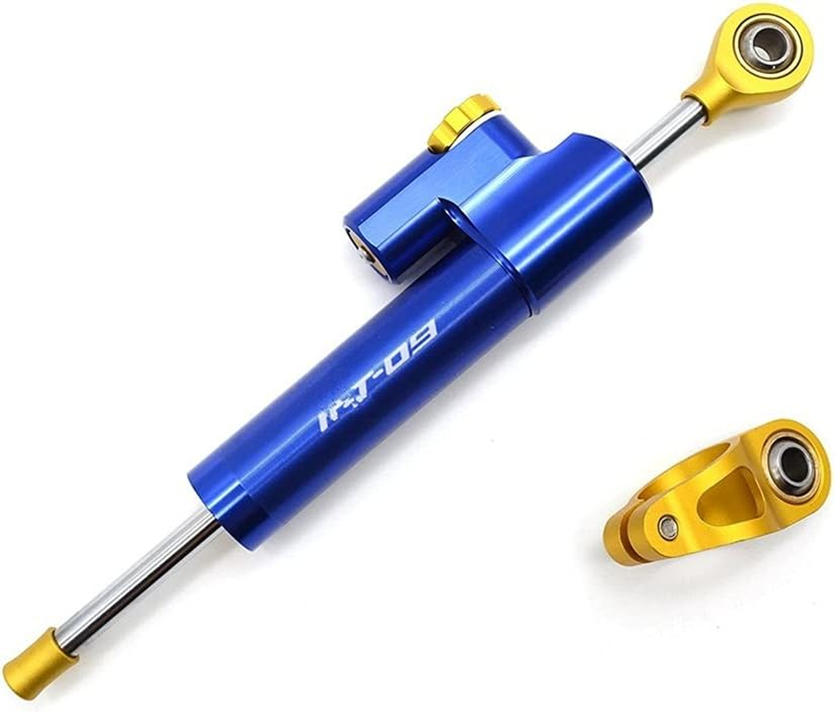 Motorcycle Steering Stabilizer for MT-09 for MT09 for MT for FZ 09 FZ09 FZ-09 2013-2020 Motorcycle Steering Stabilize Damper Bracket Mount Shock Damper (Color : U)