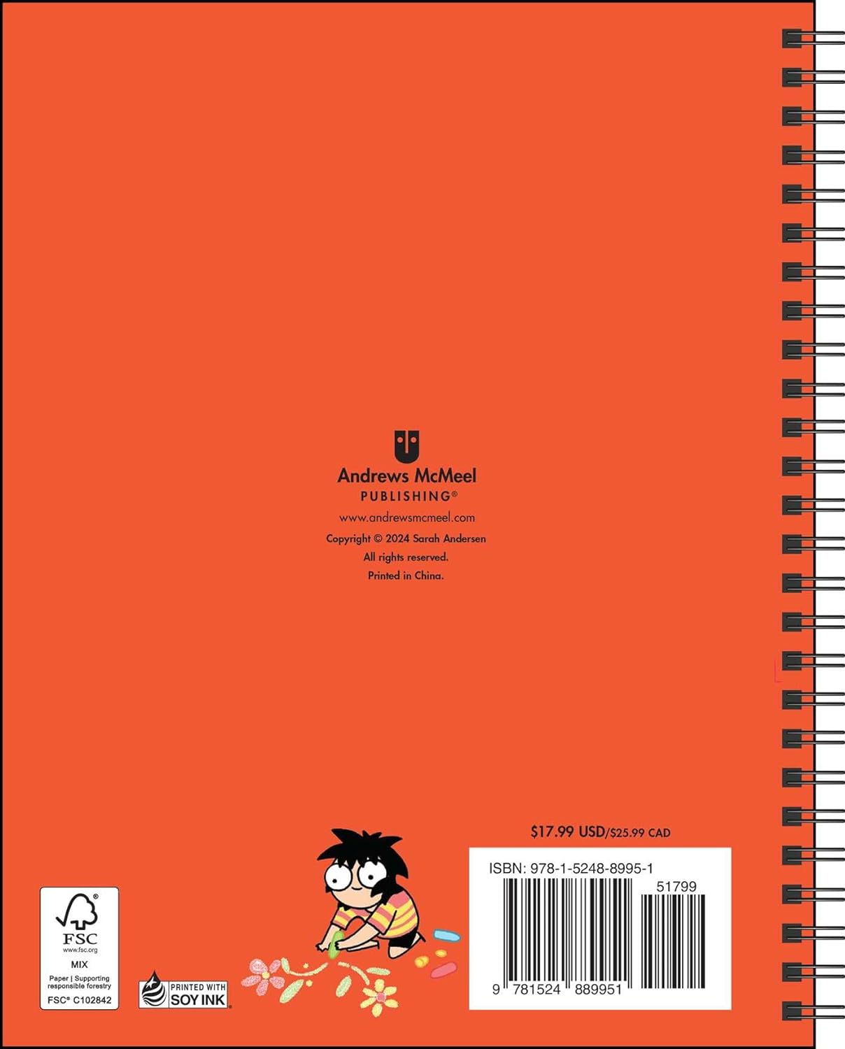 Sarah'S Scribbles 12-Month 2025 Monthly/Weekly Planner Calendar: Get It Together!