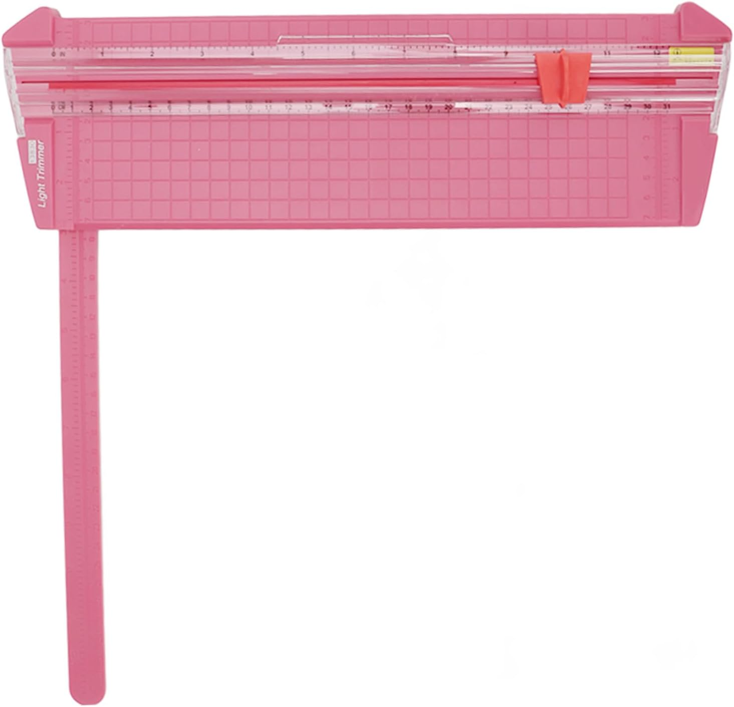 Small Paper Cutter Photo A3 Paper Knife Cutting Lightweight Number of Pages 10 for Pieces A3 Paper Picture Paper for Precision Trimmers (13830 Rose Red) - 13830 Azure Blue image number 6