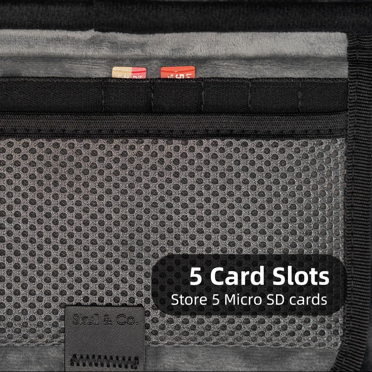 Skull & Co. EDC Case: Slim Carrying Case for ROG Ally- Black image number 4