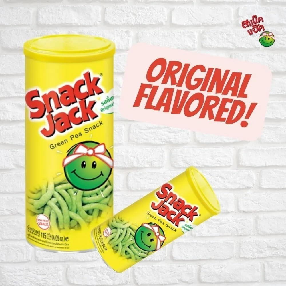 Snack Jack Green Pea Snack 115 G image number 2