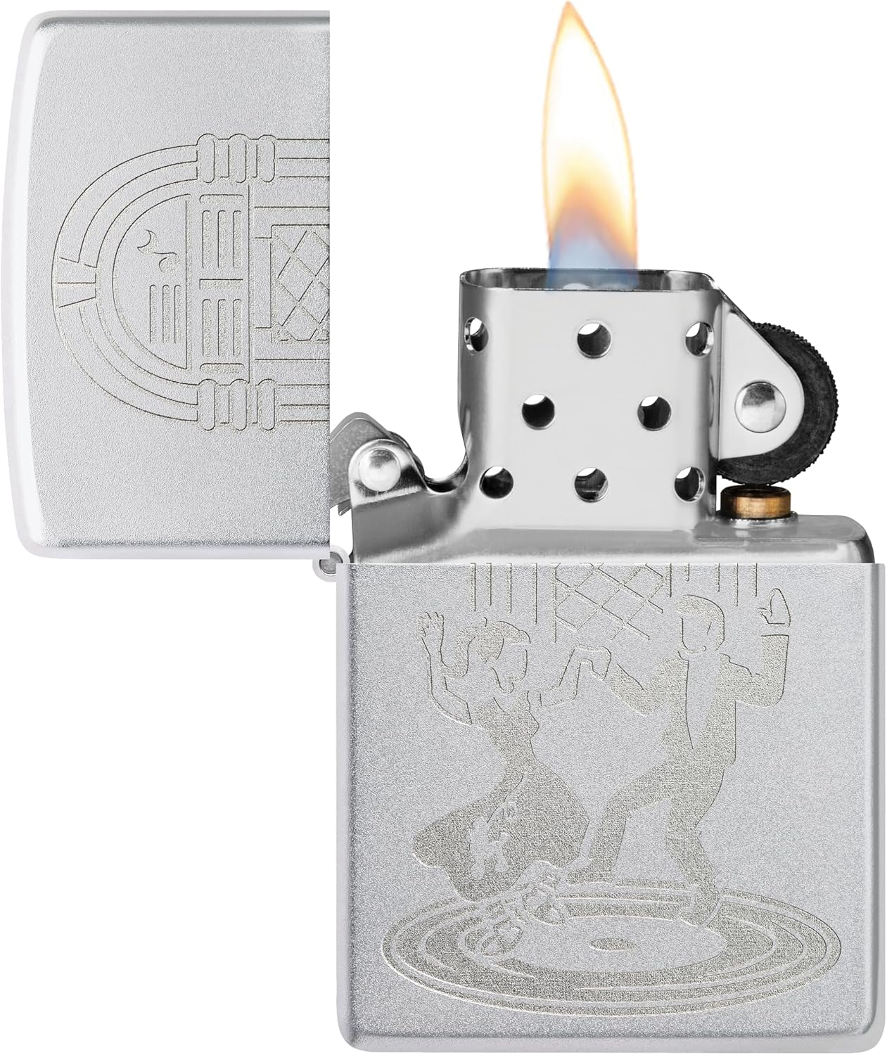 Zippo Vintage Dance Design Windproof Lighter image number 3