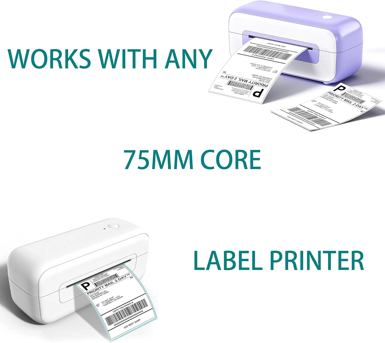 ETSUKOU Premium 4X6 Thermal Shipping Labels &ndash; 500 Pack (Roll) | High-Durability Japanese Base Paper | Water, Abrasion, Oil, & Alcohol Resistant image number 4