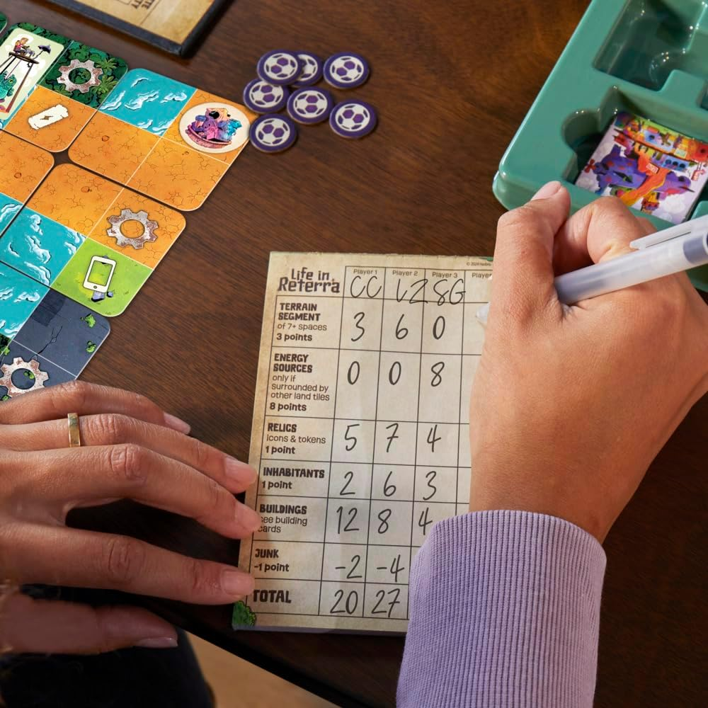 Life in Reterra Strategy Board Game | a Community (Re) Building Game | Ages 10+ | 2 to 4 Players | 35 Mins. Avg. | Games for Adults and Families | Game for Christmas Game Night image number 4