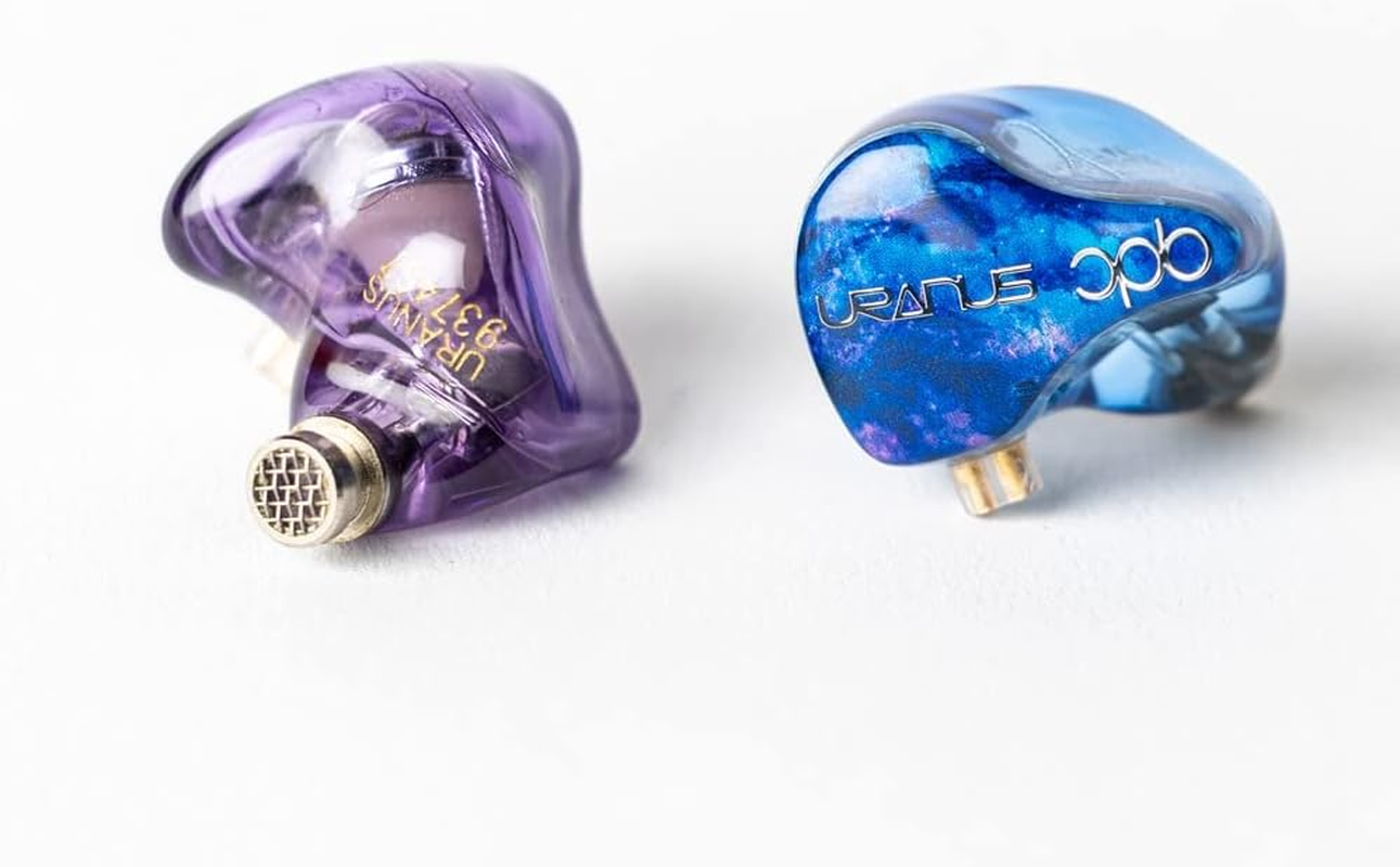 QDC Hybrid Uranus-S [Earbuds with 1BA + 1 Dynamic Hybrid Driver] 3.5Mm/2.5Mm/4.4Mm Switchable 3-In-1 Plug