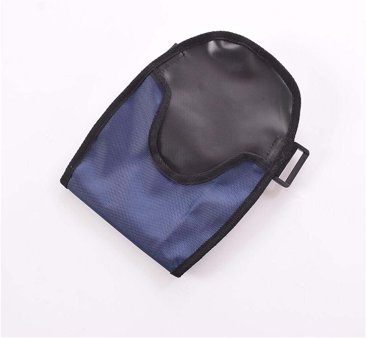 Waterproof Ostomy Bag Covers Adjustable Universal Stoma Pouch Cover Ostomy Supplies for Ileostomy 2PCS (Black+Blue) - Black image number 3