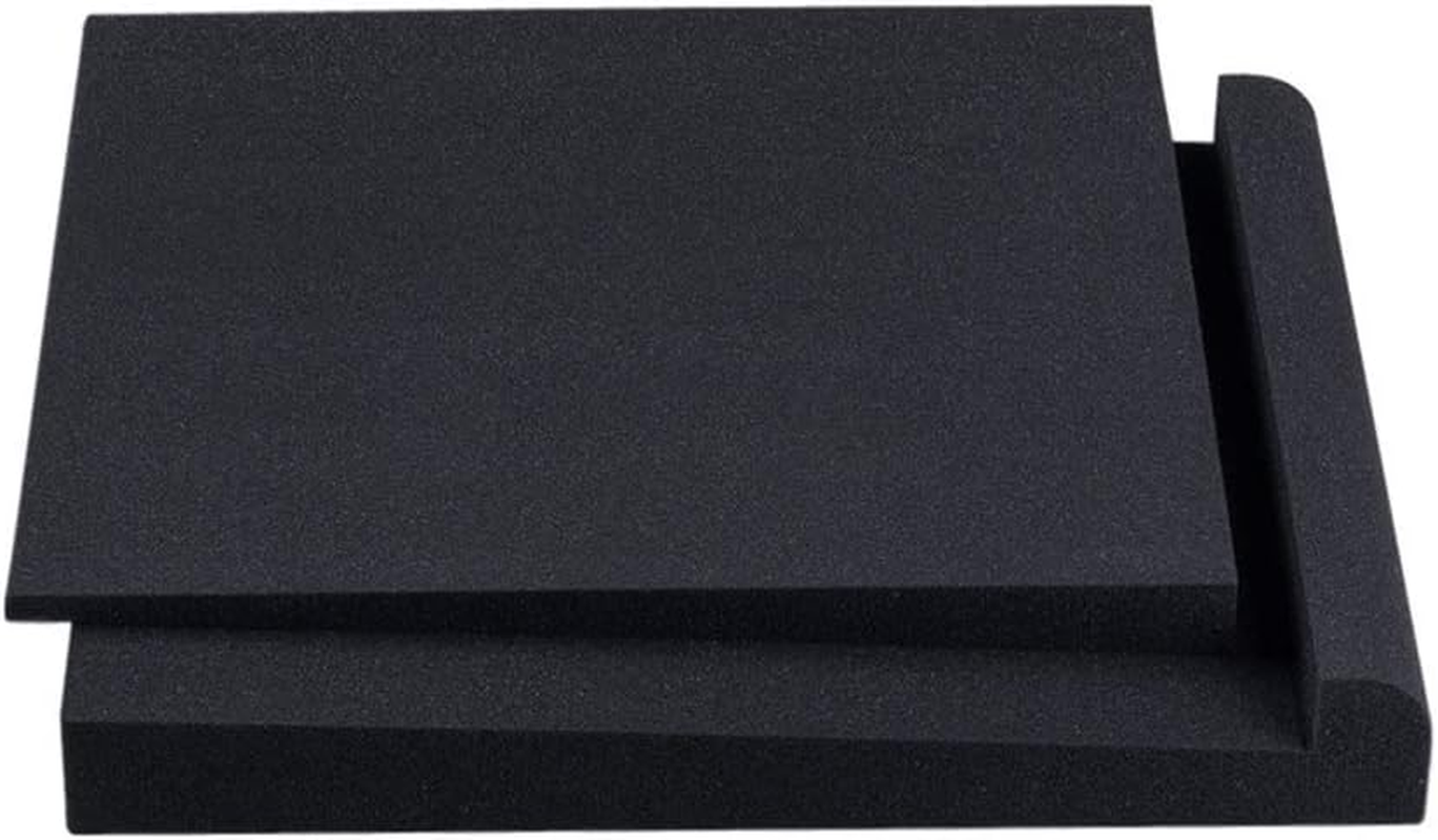 Daseeme 2 - Pack Acoustic Studio Monitor Speaker Isolation Foam Pads for Vibration Isolation and Resonance Reduction, 11"X7.4"