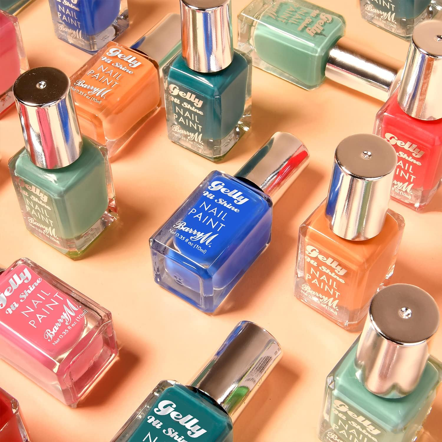 Barry M Gelly Hi Shine Nail Paint 10 Ml, Cactus image number 4