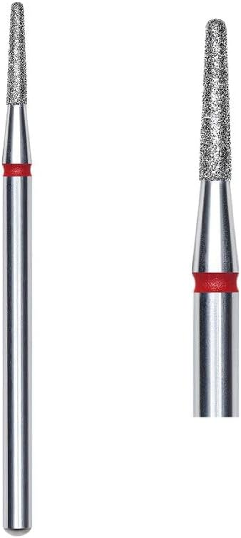 STALEKS PRO Set of 3 8X1.8Mm round Shape Diamond Nail Art Cutter Manicure Pedicure Cutter (Fine Grit)