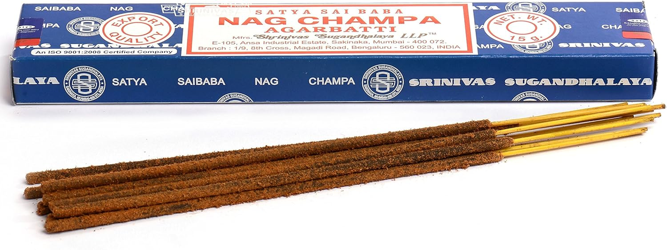 Satya Nag Champa Incense Sticks Agarbatti 15G, 3 Packs image number 1