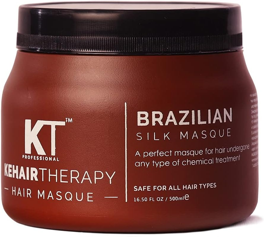 KEHAIRTHERAPY KT Professional Brazilian Silk anti Dandruff Masque 500Ml image number 4