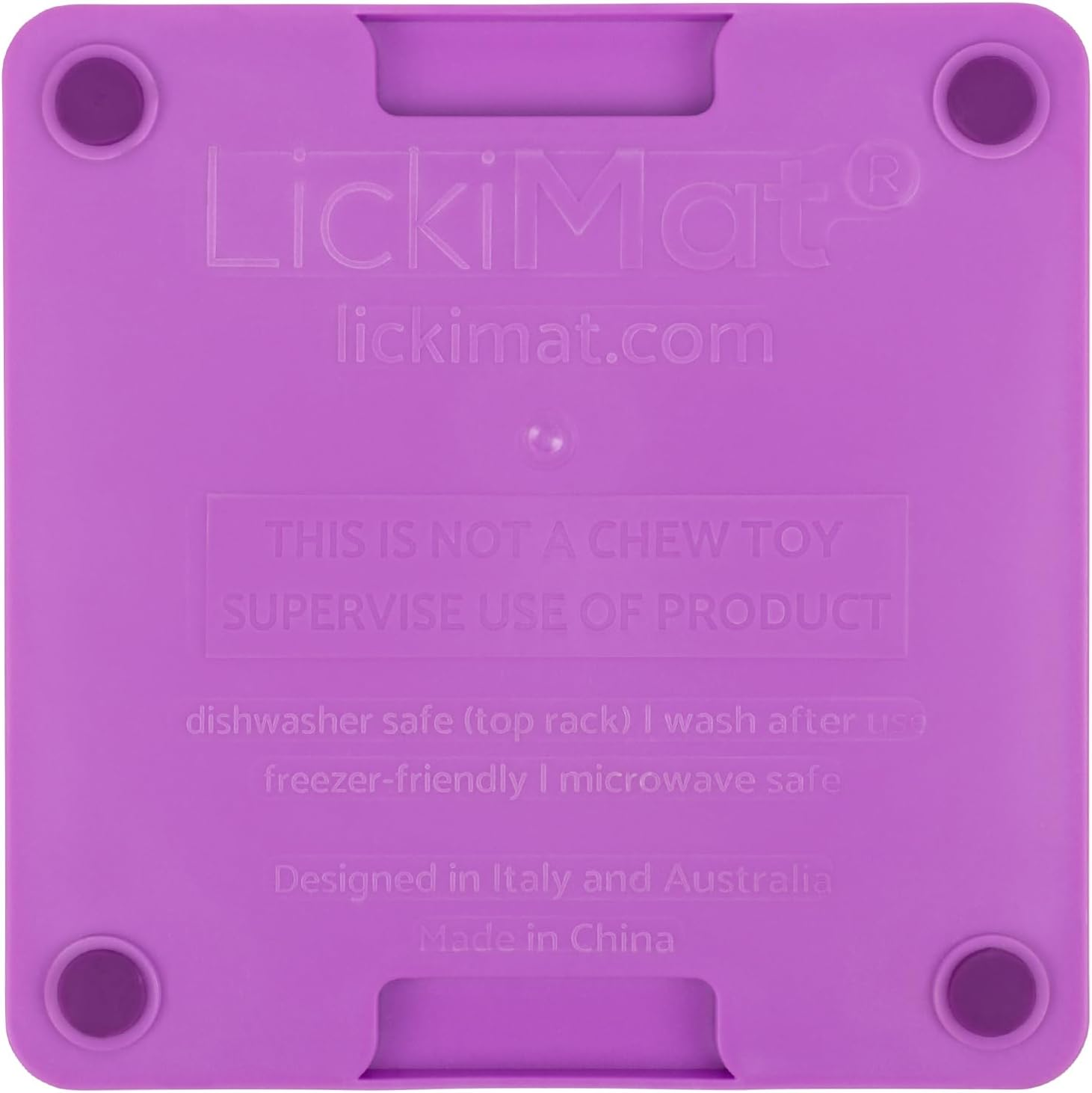 Lickimat Cat TUFF Mini Buddy - Durable, Classic, and Modern Feeding Fun for the Whole Family - Interactive Slow Feeder for Cats - Ideal for Wet or Dry Treats - Enrich Your Cat'S Mealtime Experience image number 4