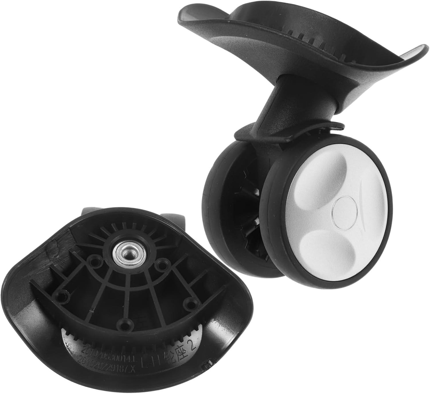 LIGIGWASH Plastic Luggage Wheel for Replacement Small Swivel Wheel for Travel Suitcase and Travel Gear image number 4