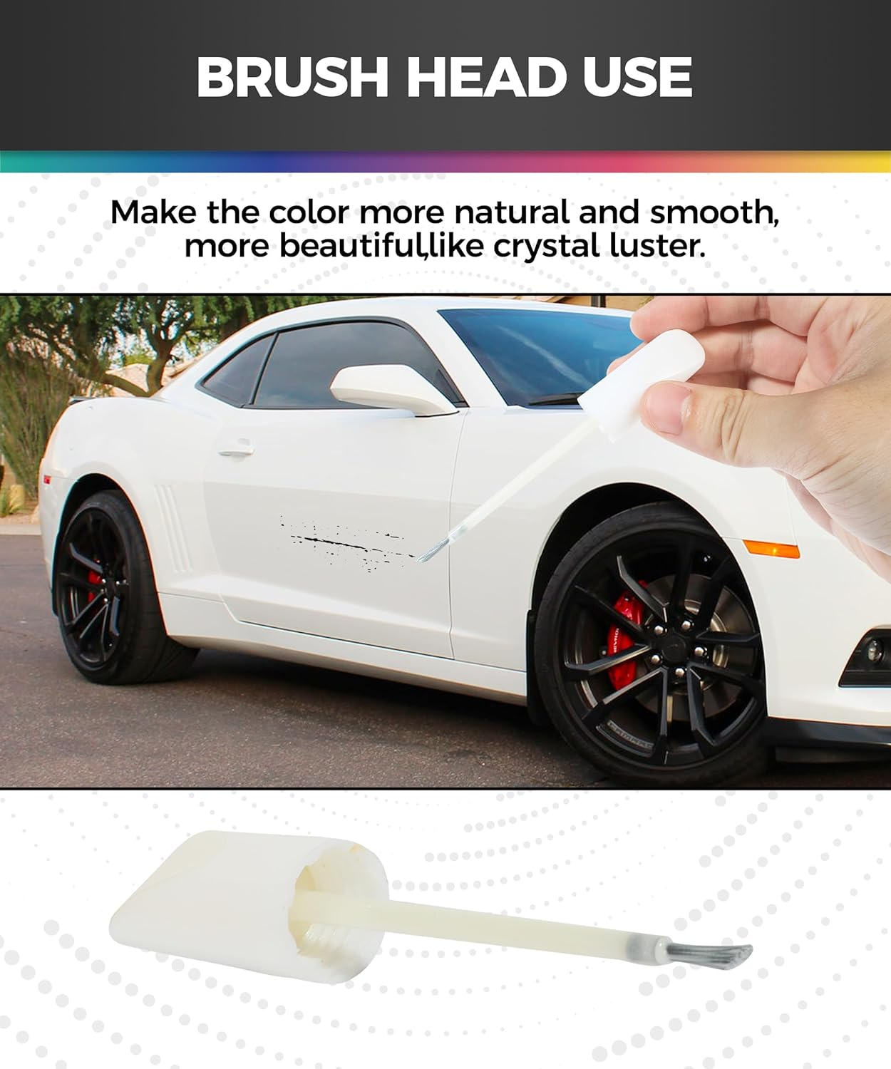Car Paint Scratch Repair,Car Accessories Touch up Paint for Cars,Touch up Paint Pen,Car Scratch Repair,Car Touch up Paint,Paint Chip Repair,Auto Touch up Paint Cars (White) - Blue image number 4