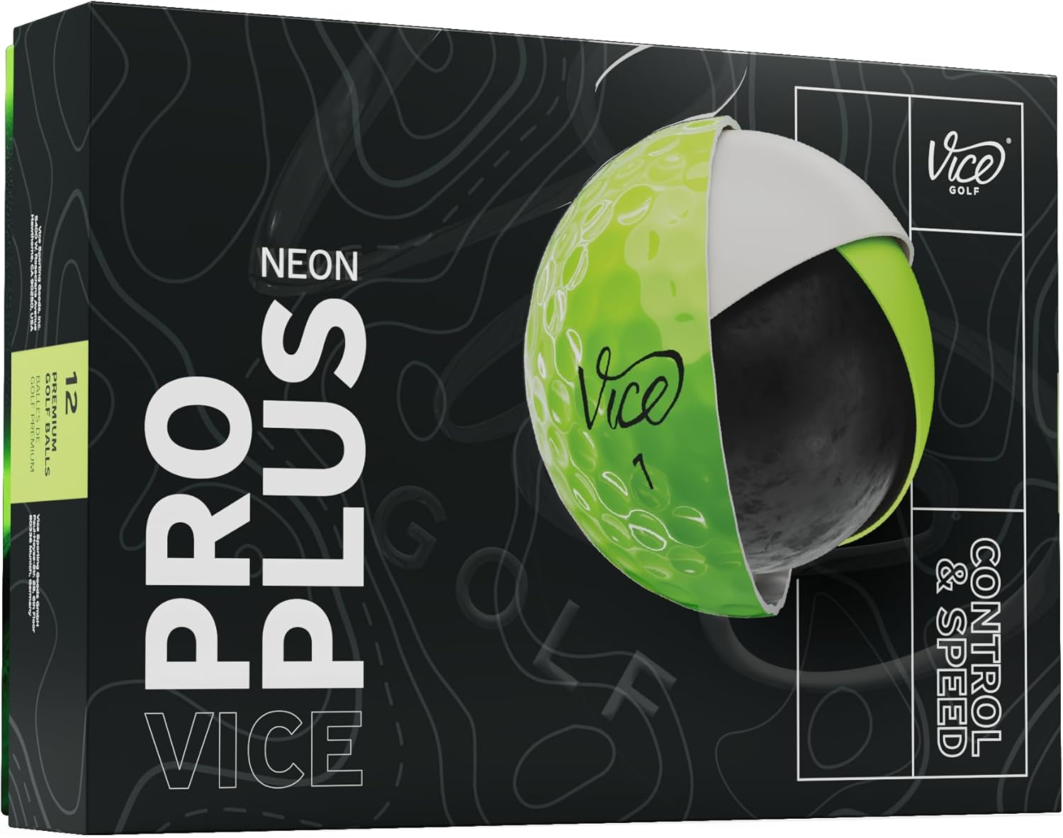 Vice Pro plus Golf Balls (2024 Model)