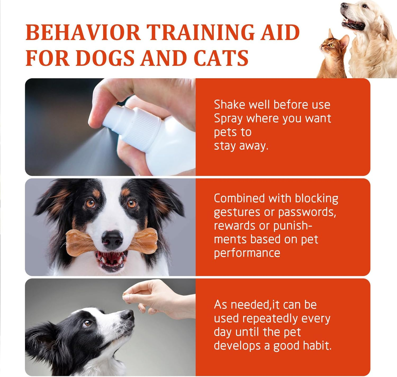 Anti Chew Spray for Dogs and Cats, anti Chew Spray for Cats, Effective Anti-Scratch Spray for Cats and Dogs, Chew Stop for Pets, Effective Chewing Stop for Furniture, Bitter Spray for Dogs and Cats, 1 image number 5