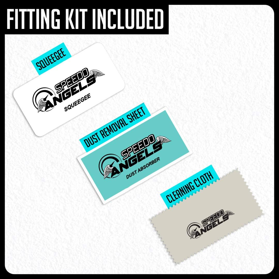 Speedo Angels Sasu211 Dashboard Screen Protector for Suzuki SV650 (2016+), 1 X Ultra Clear & 1 X anti Glare image number 2