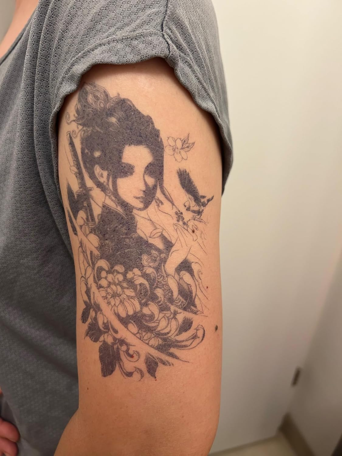 GZ69 70 Temporary Geisha Tattoo Semi-Permanent Tattoo Long-Lasting Tattoos 2 Sheets image number 5