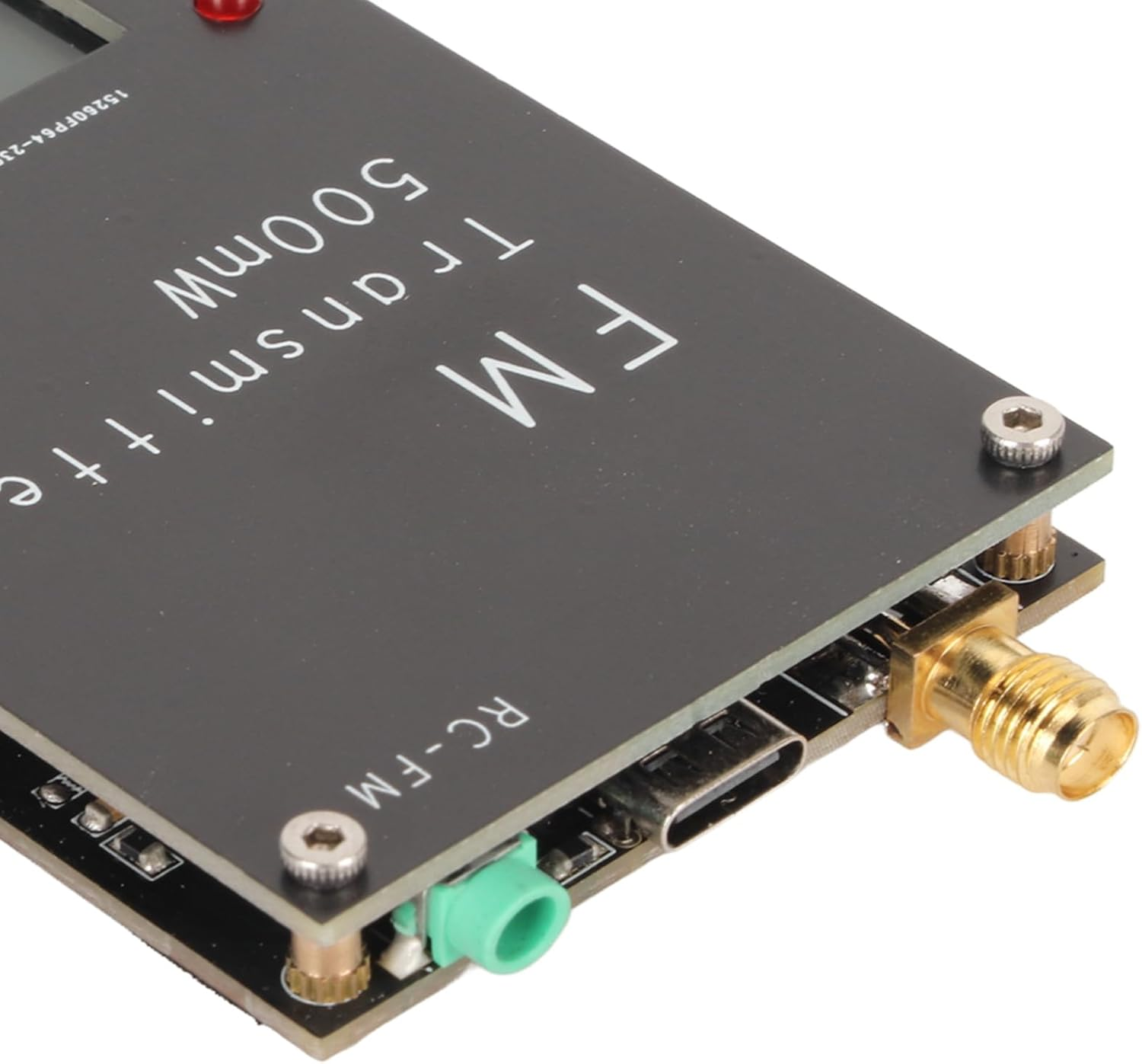 500MW FM Transmitter, Radio Transmitter with LCD Screen 88‑108Mhz FM, Radio Station for Church with Microphone, FM Radio Stereo Station for Drive in Movie, Parking Lot image number 1