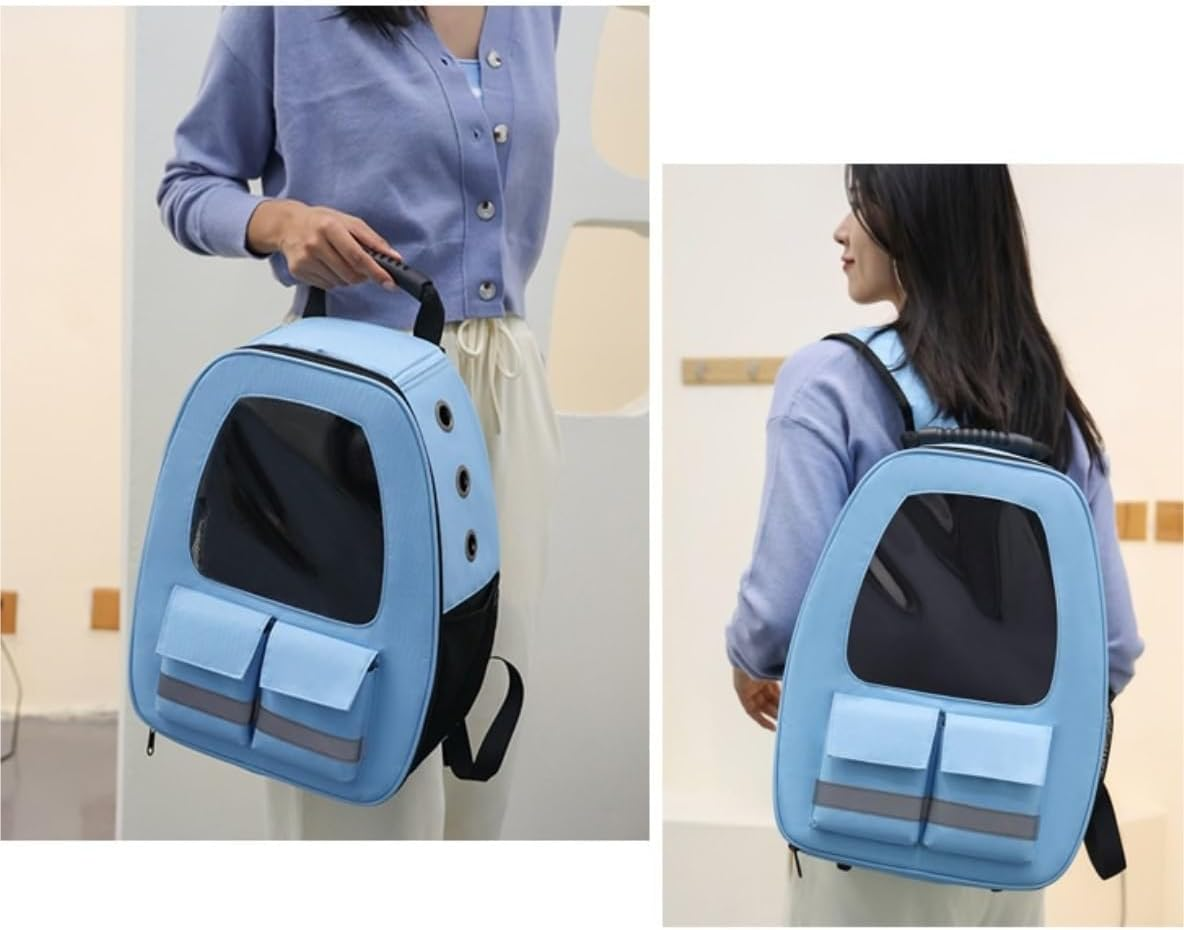 Cat Carrier Pet Carrier Small Dog Carrier Cat Carrier Backpacks Small Dog Pet Dog Backpack Dog Shoulder Bag Dog Carrier Dog Baby Carrier Backpack Cat Bag Pet Carrier Bag ( Color : a , Size : 32*19*42C - A image number 2