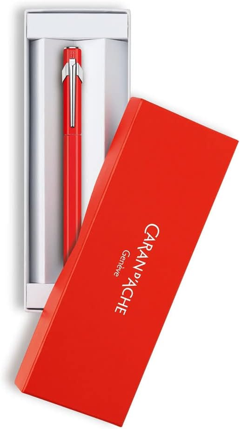 Caran D'Ache 849 Plume Classic Line Fine Nib Fountain Pen, Red image number 5