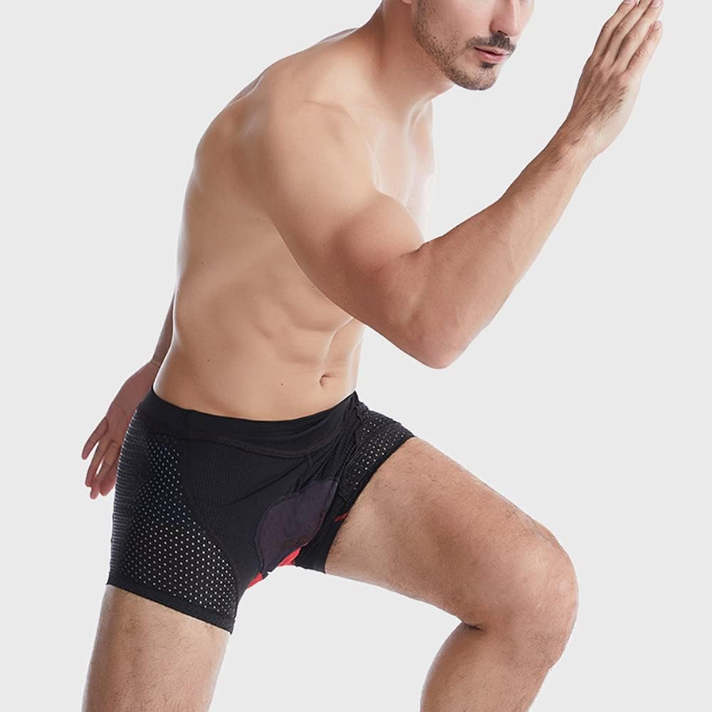 BIGTEDDY 5D Gel Padded Short Pants Men Cycling Bicycle Bike Sports Shorts Underwear image number 4