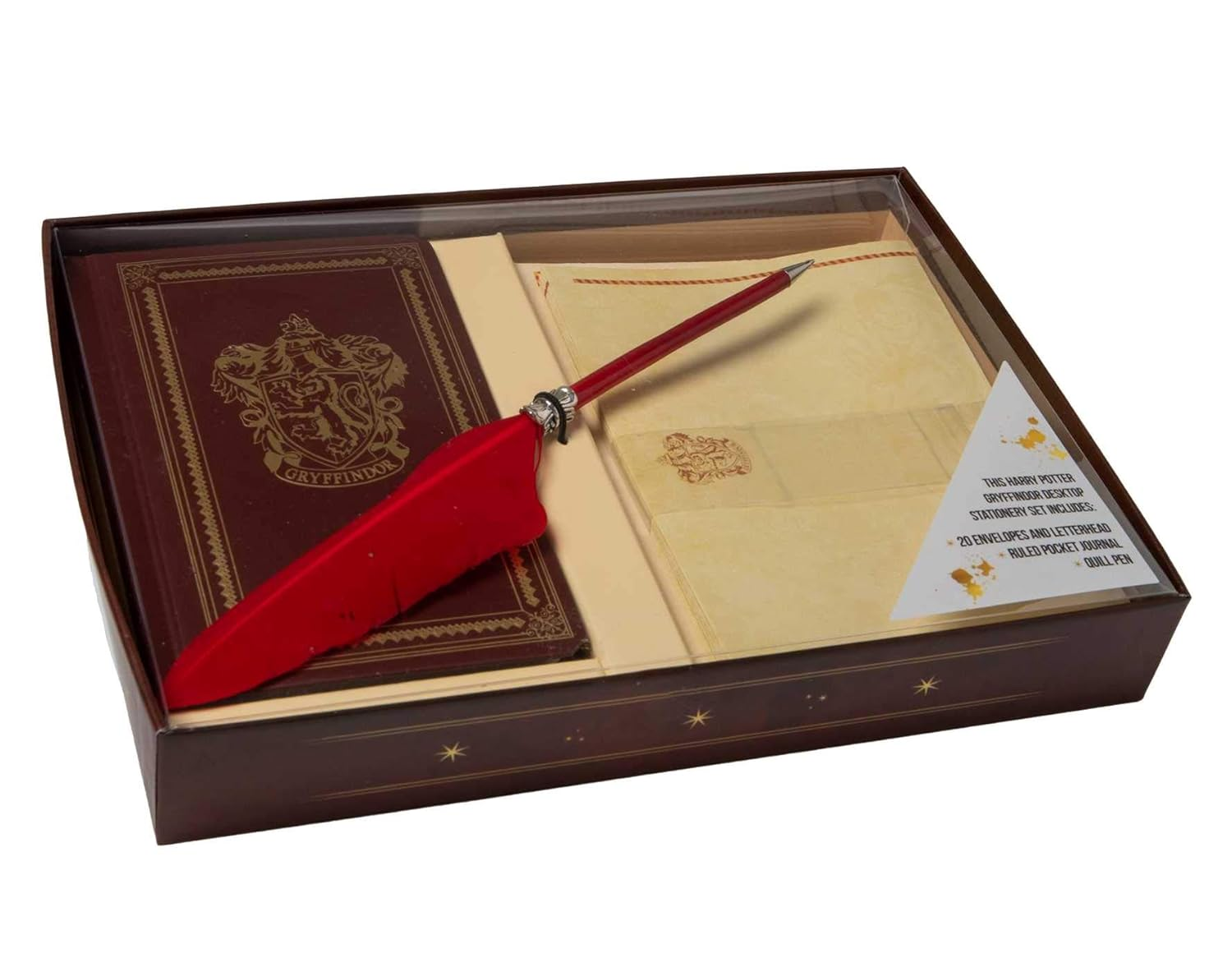 Harry Potter Gryffindor Desktop Stationery Set (With Pen) image number 1