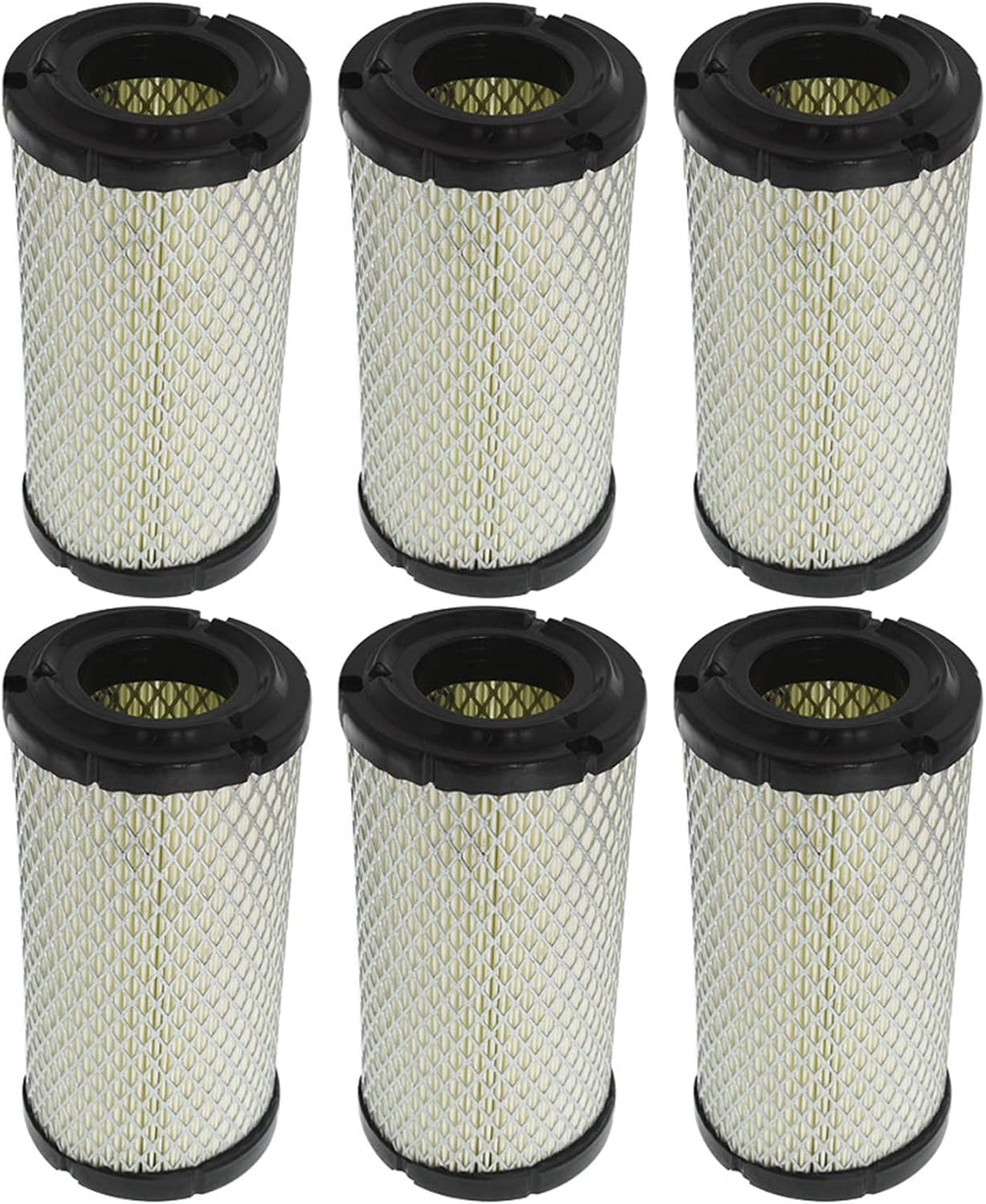 Munirater 6-Pack Air Filter Replacement for Kubota BX Series RTV500 RTV900 KTV900 D662 D722 D782 D902 image number 2