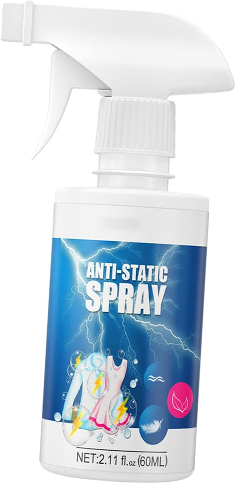 Leefasy anti Static Spray Clothing Static Remover Spray Portable Fabric Static Spray Remove Electrostatic Sprays for Curtains Clothes image number 2