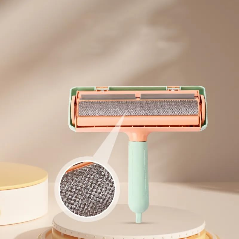 GHOST MONKEY Pet Hair Remover Roller, Dog and Cat Fur Lint Remover Brush Roller, Pet Hair Catcher, Reusable Self-Cleaning for Furniture, Laundry, Bedding image number 2